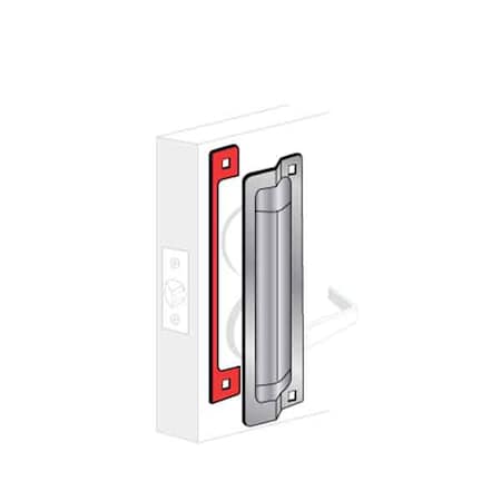 Pro-Lok ProLok: Latch Protector- 11" Rectangle PRL-ELP-250-AL